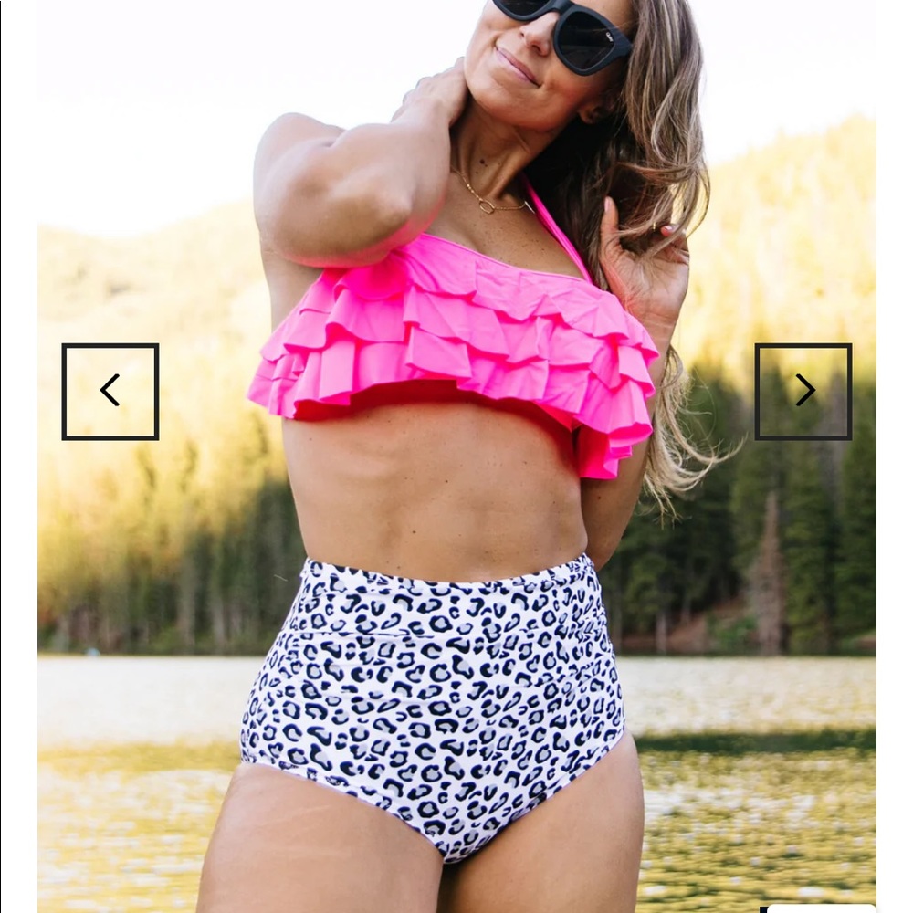 High waisted Kiava swim bottom